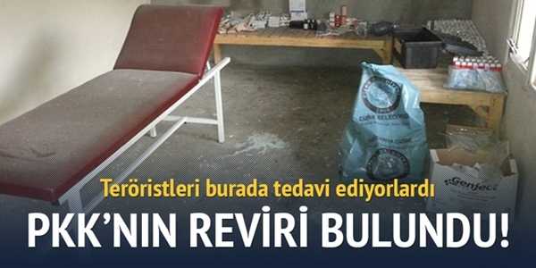 PKK'llarn reviri bulundu