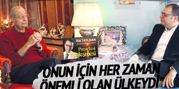 'lke menfaatlerini gzeten lml izginin temsilcisiydi'