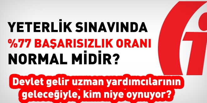 Yeterlik snavnda yzde 77 baarszlk oran normal midir?