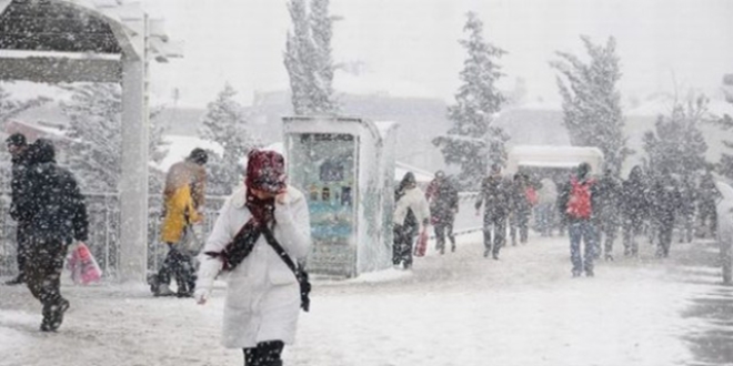 Meteoroloji kar ya iin tarih verdi: 4 ubat