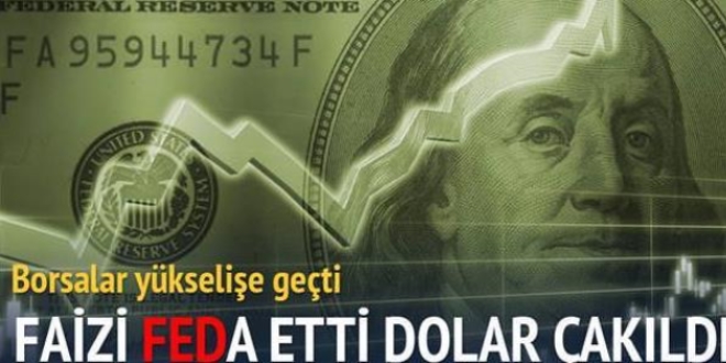 Faizi FEDa etti dolar akld