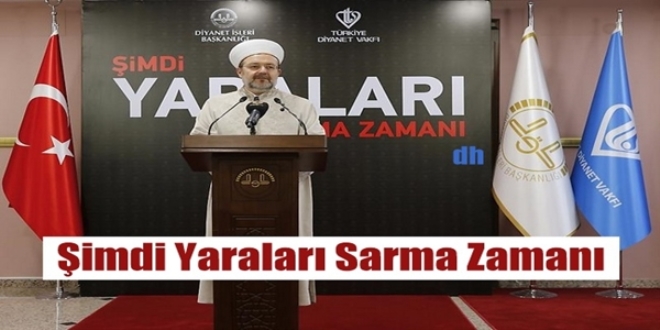 'imdi Yaralar Sarma Zaman' kampanyas