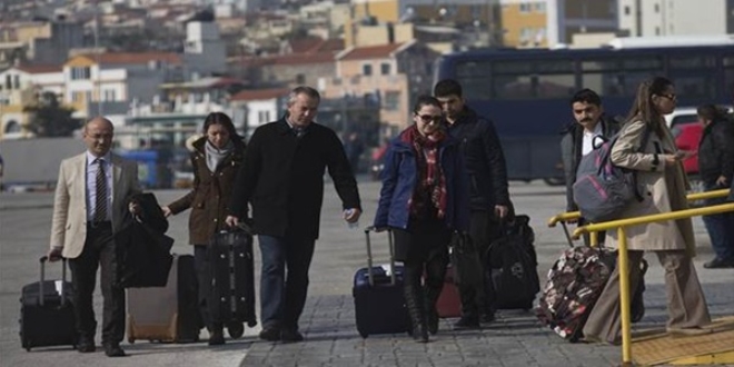 Trk gzlemciler anlamasnn denetimi iin Yunan adalarnda