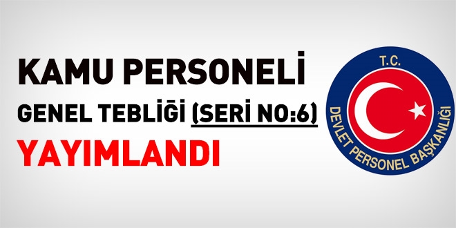 Kamu personeli genel tebliği (seri no 2)