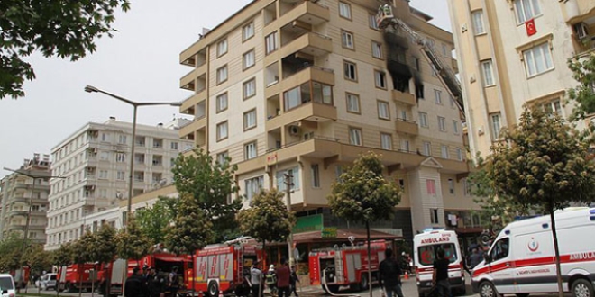 Gaziantep'te patlama: 1 l, 5 yaral