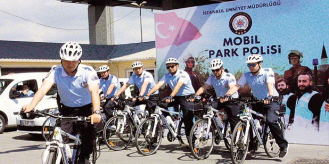 stanbul'da Mobil Park Polisi i banda