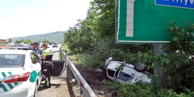 Sakarya'da dn dn kaza: 7 yaral