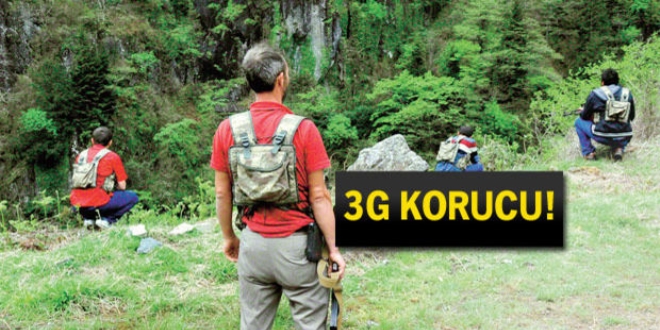 Karadeniz'de 'gnll korucular' grevde