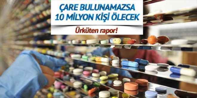 Antibiyotie direnli bakteri terr gibi