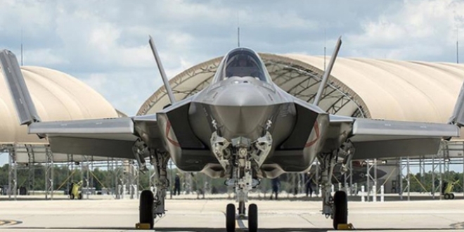 F-35'lerin teslimat 2018'de balyor