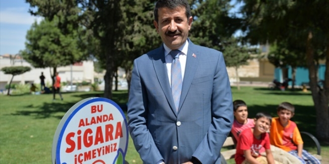 Eyybiye'de parklarda sigara yasakland