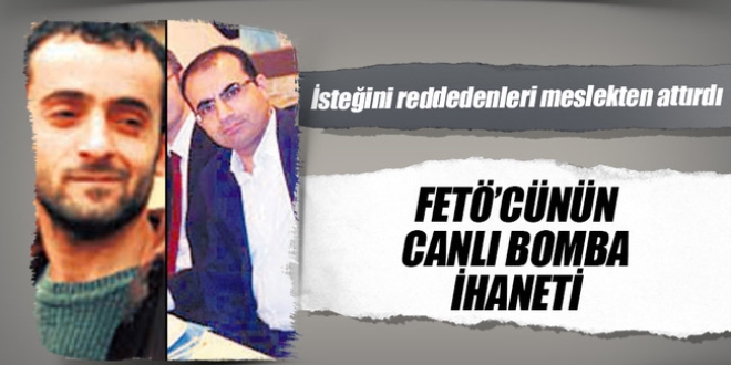 FET'c savcdan canl bomba ihaneti