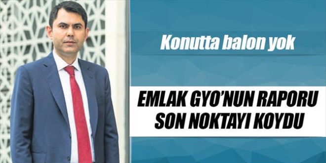 Konutta balon yok