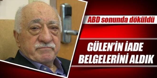 ABD: Glen'in iade dosyalarn aldk