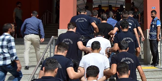 Bilecik'te FET'den 32 polis memuru adliyeye sevk edildi