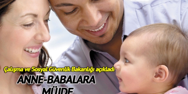 Yeni anne-babalara mjde