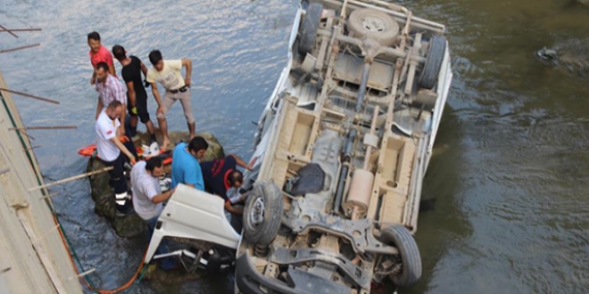 Giresun'da trafik kazas: 1 l, 1 yaral