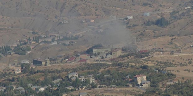 PKK'l terristler Derecik'te s blgelerine saldrd