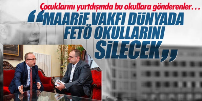 Yurtdndaki FET okullar silinecek