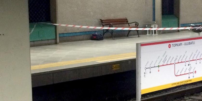 stanbul'da sahipsiz anta nedeniyle metro seferleri aksad