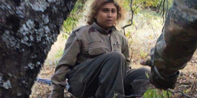 Kadn PKK'l byle yakaland