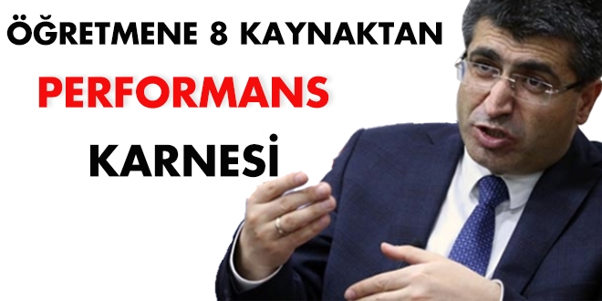 retmenlere 8 kaynaktan 'performans karnesi'