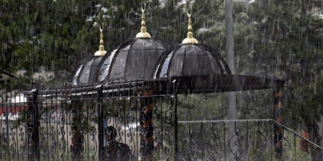 Meteoroloji'den kuvvetli ya uyars-harital