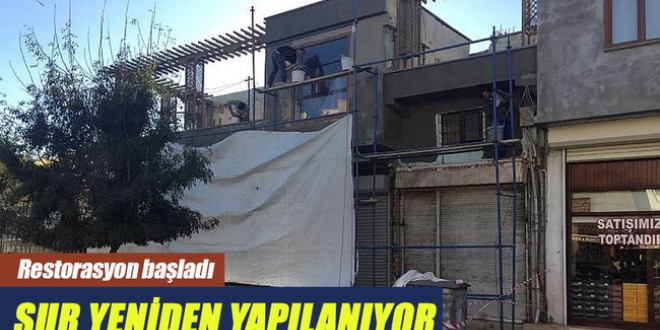 Sur yeniden yaplanyor