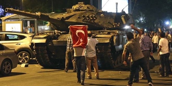 15 Temmuz'dan beri nbet tutuyor