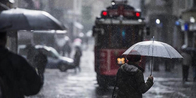 Meteoroloji'den kuvvetli ya uyars-harital