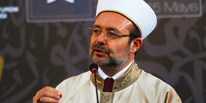 Diyanet leri Bakan Grmez dnya liderlerine seslendi