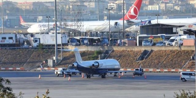 THY'nin VIP ua stanbul'a geldi