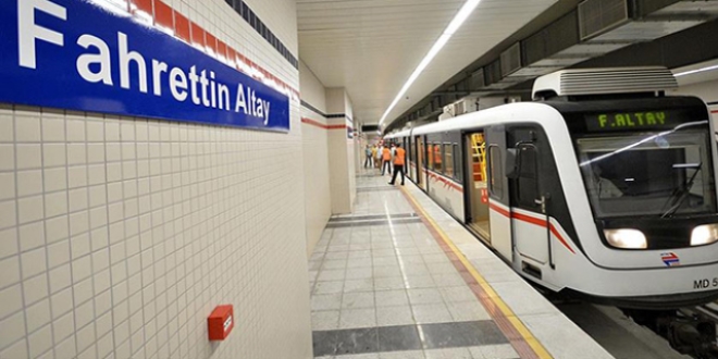 Yldrm'n giriimiyle zmir metrosu 7 km uzatlacak