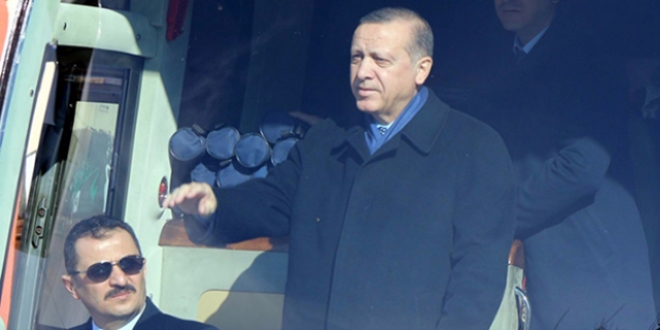 Cumhurbakan Erdoan anlurfa'da