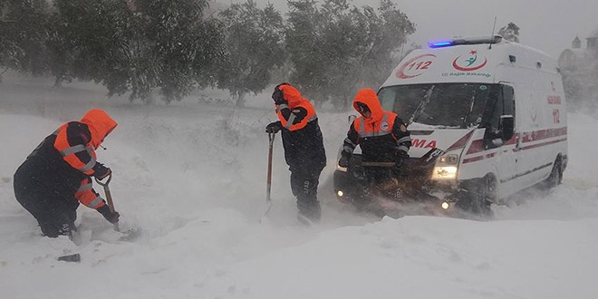 Bursa'da mahsur kalan diyaliz hastasn AFAD kurtard