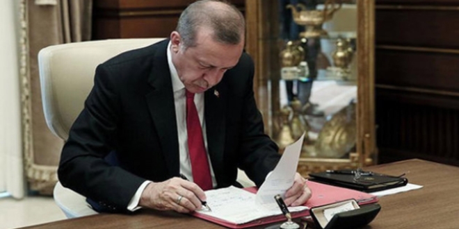 Cumhurbakan Erdoan'dan kanun onay