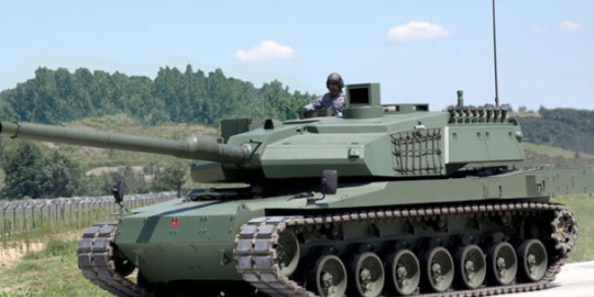 Altay Tank ksa sre ierisinde seri retime geecek