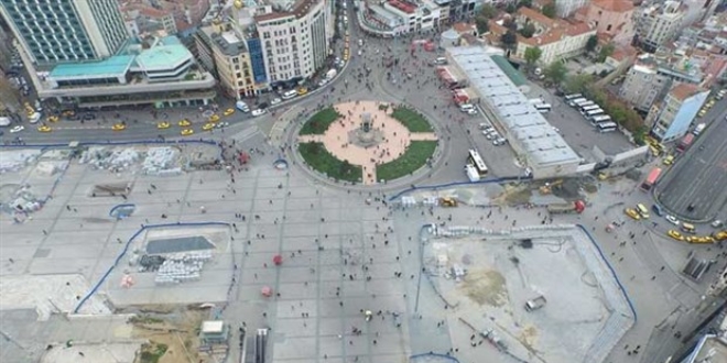 Taksim'de cami yapmna onay
