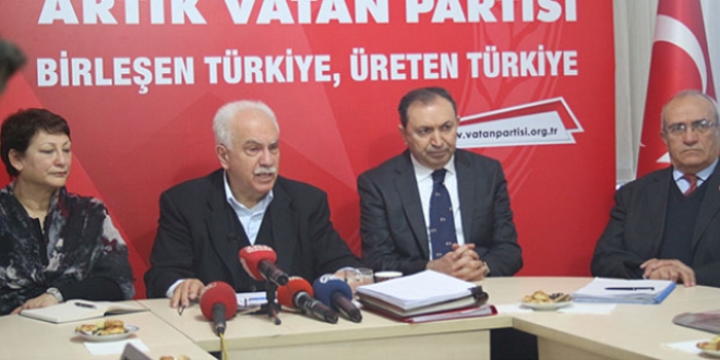 Vatan Partisi'nden 'Frat Kalkan' aklamas