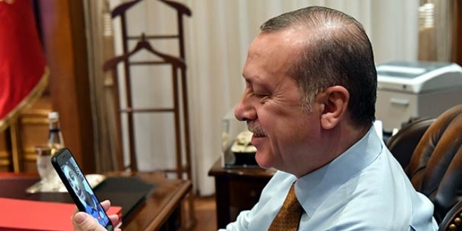 Erdoan'dan duygulandran grme