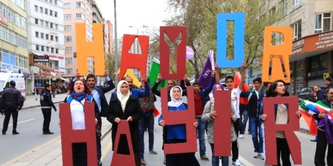 Bakent'te HDP 'hayr' mitingi dzenledi