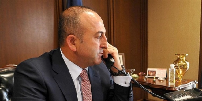 Bakan avuolu'nun telefon diplomasisi