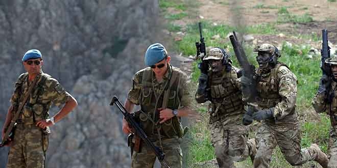 Lice'de operasyonda PKK'ya ait silah ve mhimmat ele geirildi