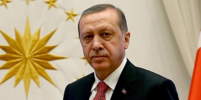 Erdoan'dan ehit ailelerine taziye telgraf