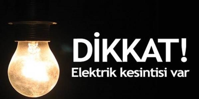 8 Mays'ta 5 ilde elektrik kesintisi yaanacak