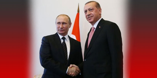 Putin ile Erdoan, Pekin'de ayakst grt