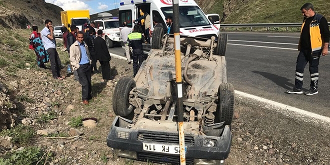 Ar'da trafik kazas: 7 yaral