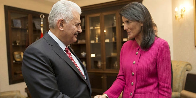 Babakan Yldrm'n Haley'i kabul