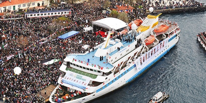 Mavi Marmara'da yarg yoluna anlama glgesi