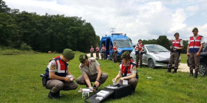 'Sakin kent'te jandarmadan 'drone'lu denetim